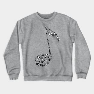 MUSICIAL INTRUSTUMENT making a note Crewneck Sweatshirt